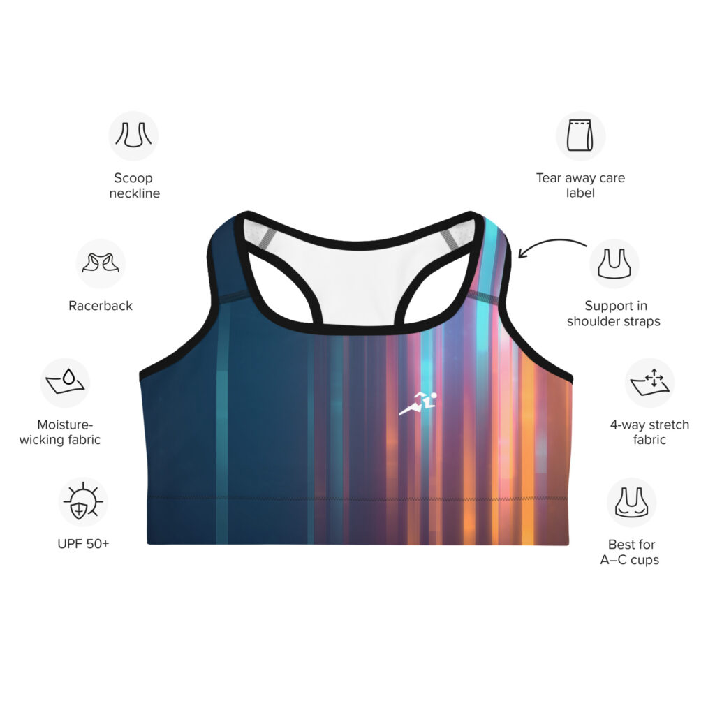 UltraSupport Sports Bra – High Impact, Breathable, and Comfortable Activewear